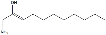 1-Amino-2-undecen-2-ol Struktur