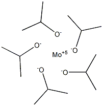 Molybdenum(V) isopropoxide, 5% w/v in isopropanol, 99.6% (m.b.), packaged under Argon in resealable ChemSeal^t bottles Struktur