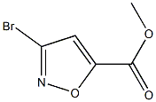 3-Bromoisoxazole-5-carboxylic acid methyl ester Struktur