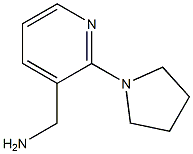 [2-(1-Pyrrolidinyl)-3-pyridinyl]methanamine Struktur