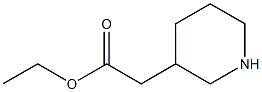 Ethyl 2-(3-piperidinyl)acetate Struktur