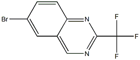 6-bromo-2-(trifluoromethyl)quinazoline Struktur