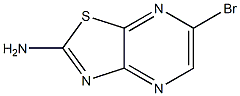 6-bromothiazolo[4,5-b]pyrazin-2-amine Struktur