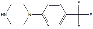 1-[5-(trifluoromethyl)pyridine-2-yl]piperazine Struktur