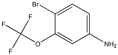 4-Bromo-3-trifluoromethoxyaniline Struktur