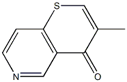 3-Methyl-2,3,5,6,8-hexahydro-4H-thiopyrano[3,2-c]pyridin-4-one Struktur