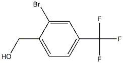 (2-bromo-4-(trifluoromethyl)phenyl)methanol Struktur