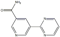 5-(pyrimidin-2-yl)pyridine-3-carboxamide Struktur