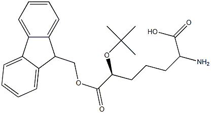 (S)-Fmoc-2-amino-6-tert-butoxy-hexanoic acid Struktur