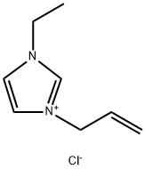 1-Allyl-3-ethylimidazolium chloride Struktur