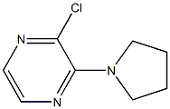 2-Chloro-3-pyrrolidin-1-ylpyrazine Struktur