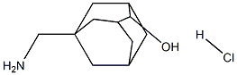 5-(Aminomethyl)adamantan-2-ol hydrochloride Struktur