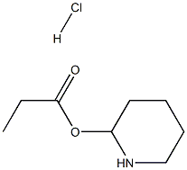 Methyl piperidin-2-yl acetate hydrochloride Struktur