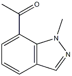 1-(1-Methyl-1H-indazol-7-yl)ethan-1-one Struktur