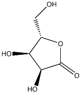 L-Ribonic acid-1,4-lactone Struktur