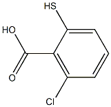 2-mercapto-6-chloro-benzoic acid Struktur