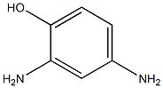 3-amino-4-hydroxyaniline Struktur