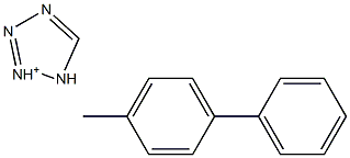 4-methylbiphenyltetrazolium Struktur