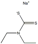 Sodium diethyldithiocarbamate solution Struktur