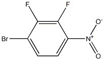 1-BROMO-2,3-DIFLUORO-4-NITROBENZENE Struktur