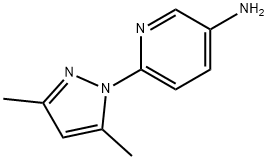 6-(3,5-dimethyl-1H-pyrazol-1-yl)pyridin-3-amine Struktur