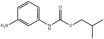 2-methylpropyl N-(3-aminophenyl)carbamate Struktur