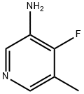 3-Pyridinamine, 4-fluoro-5-methyl- Struktur