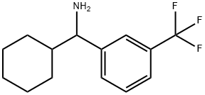 cyclohexyl[3-(trifluoromethyl)phenyl]methanamine Struktur