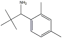 1-(2,4-dimethylphenyl)-2,2-dimethylpropan-1-amine Struktur