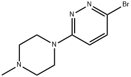 3-Bromo-6-(N-methylpiperazin-1-yl)pyridazine Struktur