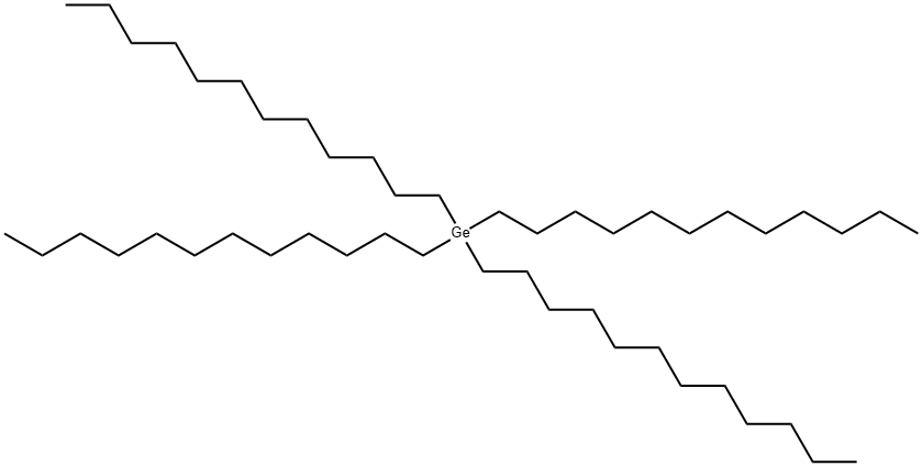 TETRADODECYLGERMANE Struktur