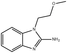 1-(2-methoxyethyl)-1H-1,3-benzodiazol-2-amine Struktur