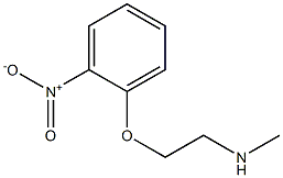 methyl[2-(2-nitrophenoxy)ethyl]amine Struktur