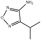 4-(propan-2-yl)-1,2,5-oxadiazol-3-amine Struktur