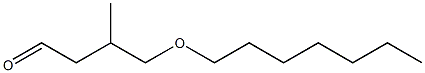 4-(heptyloxy)-3-methylbutanal Struktur