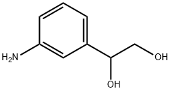 1,2-Ethanediol, 1-(3-aminophenyl)- Struktur