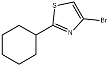 4-Bromo-2-cyclohexylthiazole Struktur