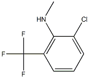 2-chloro-N-methyl-6-(trifluoromethyl)aniline Struktur