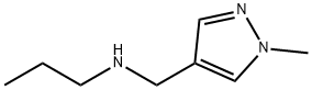 [(1-methyl-1H-pyrazol-4-yl)methyl](propyl)amine Struktur