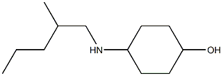 4-[(2-methylpentyl)amino]cyclohexan-1-ol Struktur