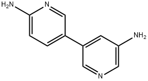 2-Amino-5-(3-amino-5-pyridyl)pyridine Struktur