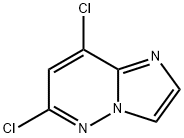 6,8-dichloro-imidazo[1,2-b]pyridazine Struktur