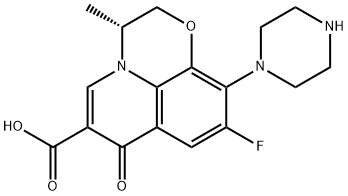 (R)-9-fluoro-3-methyl-7-oxo-10-(piperazin-1-yl)-2,3-dihydro-7H-[1,4]oxazino[2,3,4-ij]quinoline-6-carboxylic acid hydrochloride