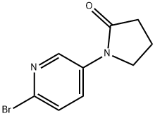 2-Bromo-5-(pyrrolidinon-1-yl)pyridine Struktur