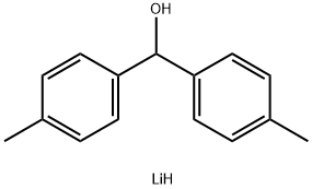 Benzhydrol, 4,4'-dimethyl-, lithium salt (8CI) Struktur