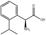 (2S)-2-AMINO-2-[2-(PROPAN-2-YL)PHENYL]ACETIC ACID Struktur