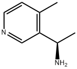 (1R)-1-(4-METHYL(3-PYRIDYL))ETHYLAMINE Struktur