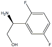 (2S)-2-AMINO-2-(2,5-DIFLUOROPHENYL)ETHAN-1-OL Struktur