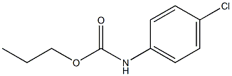 propyl N-(4-chlorophenyl)carbamate Struktur
