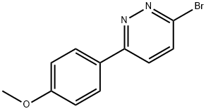 3-Bromo-6-(4-methoxyphenyl)pyridazine Struktur